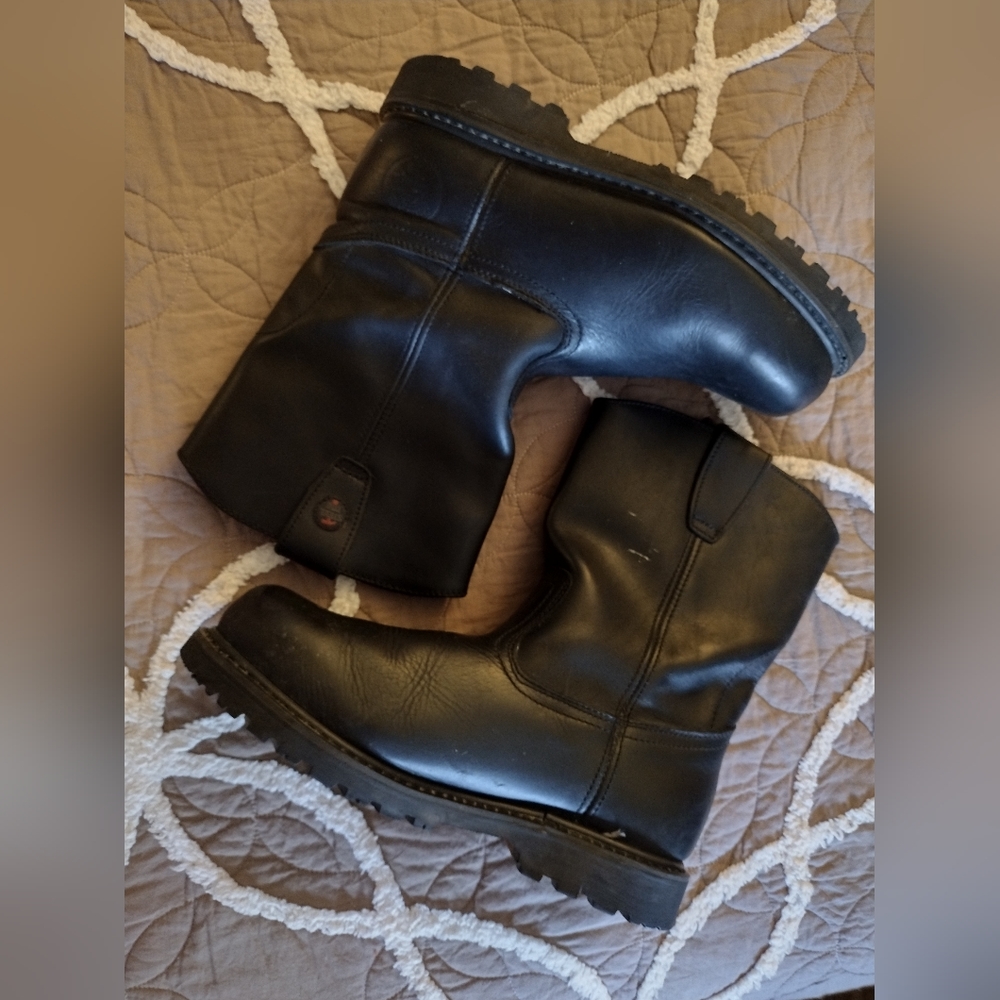 Men's steel toe work boots 10.5